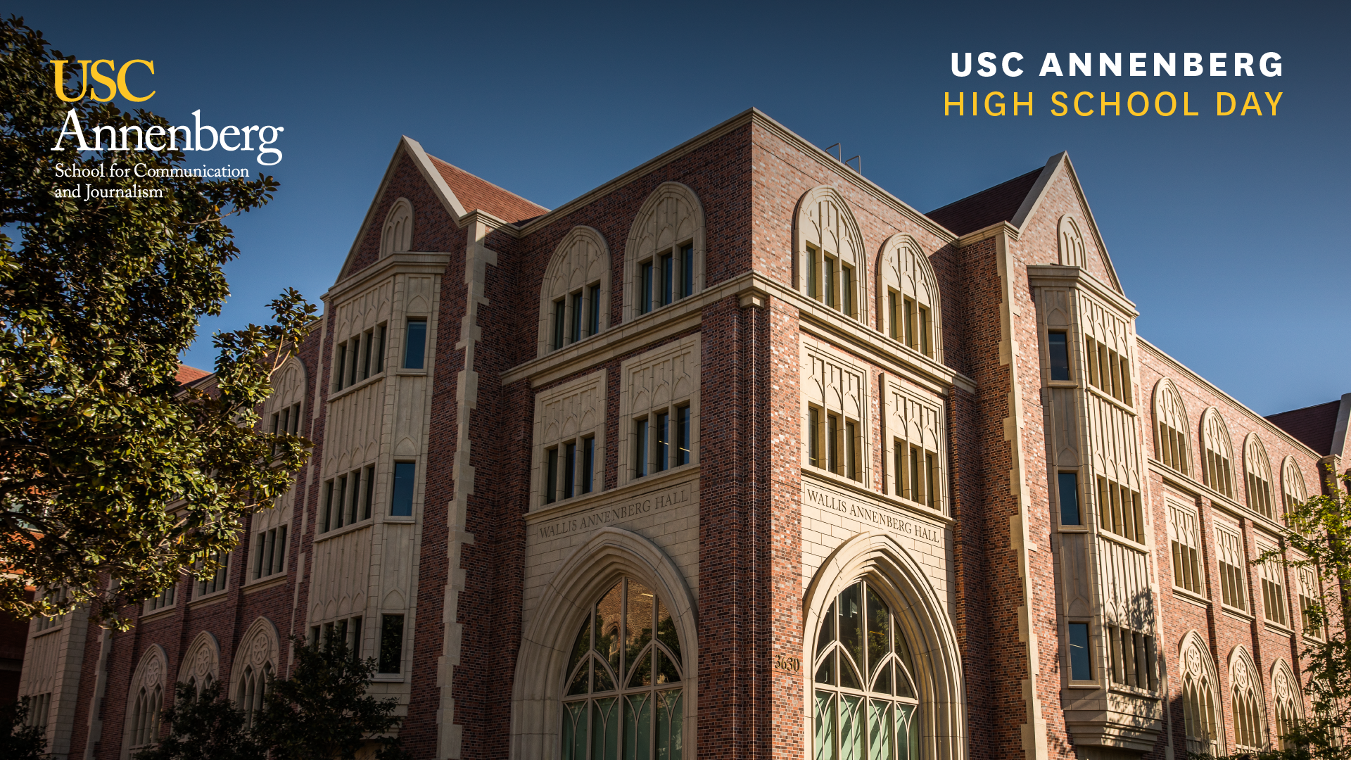 Annenberg High School Day | USC Annenberg School for Communication and