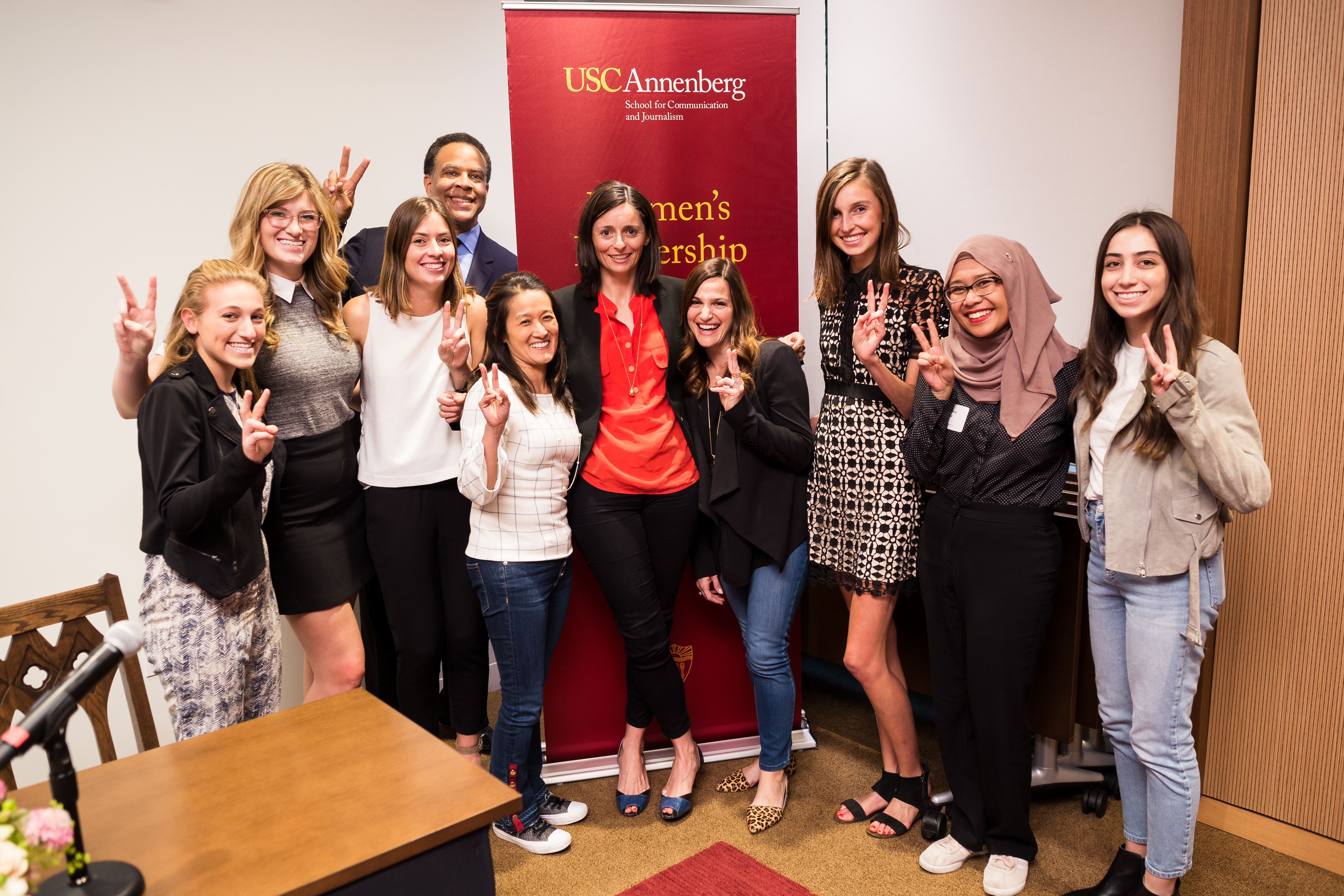 Women in Football Reception  USC Annenberg School for Communication and  Journalism