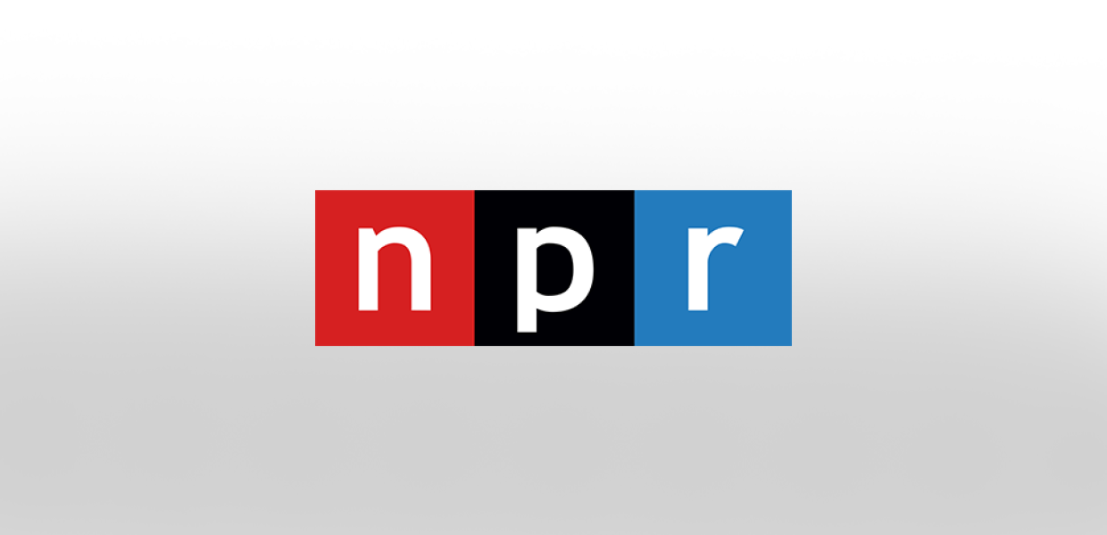 Photo of the NPR logo