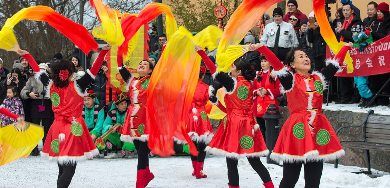 Image of a Chinese New Year celebration