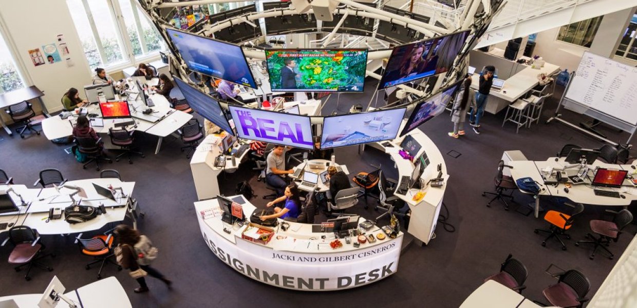 Photo of the Annenberg Media Center