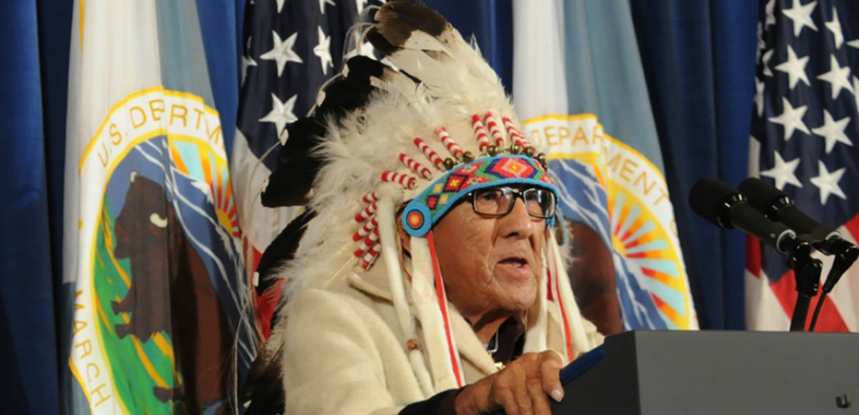 Photo of Dr. Joseph Medicine Crow