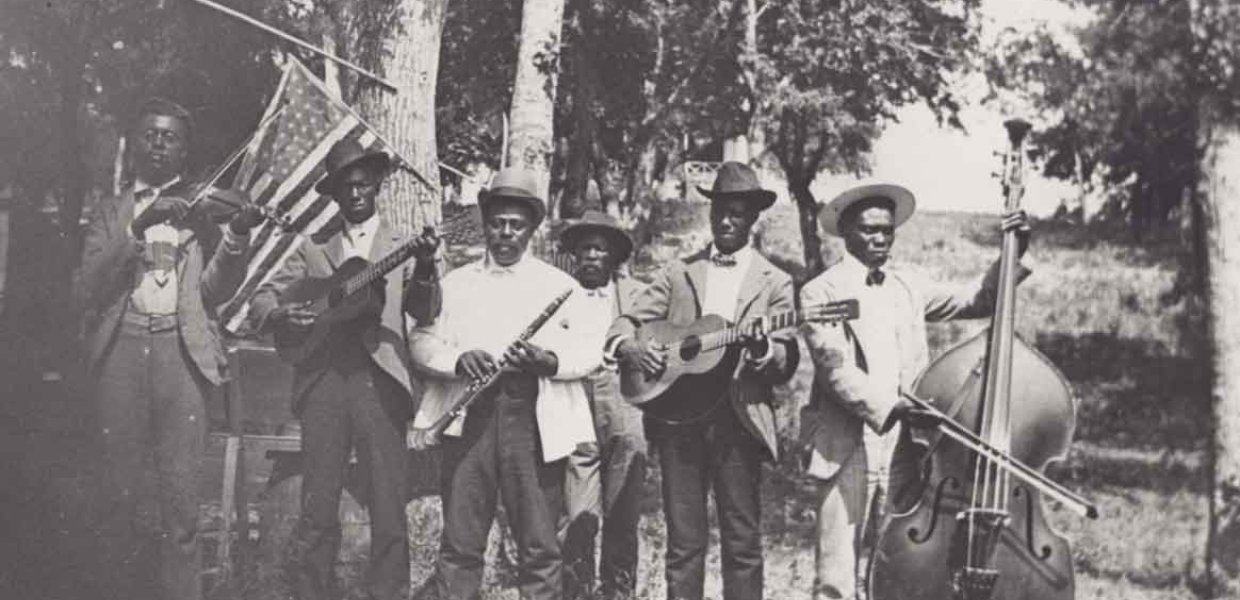 Photo of an Emancipation Day celebration