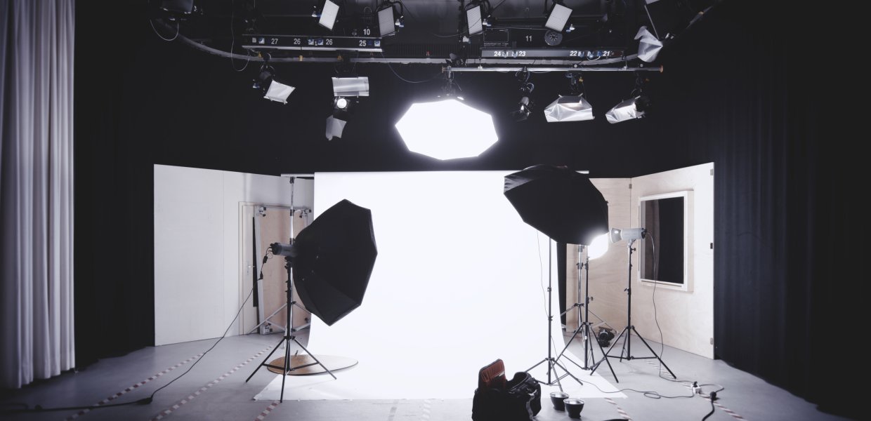 Photo of a photo shoot studio