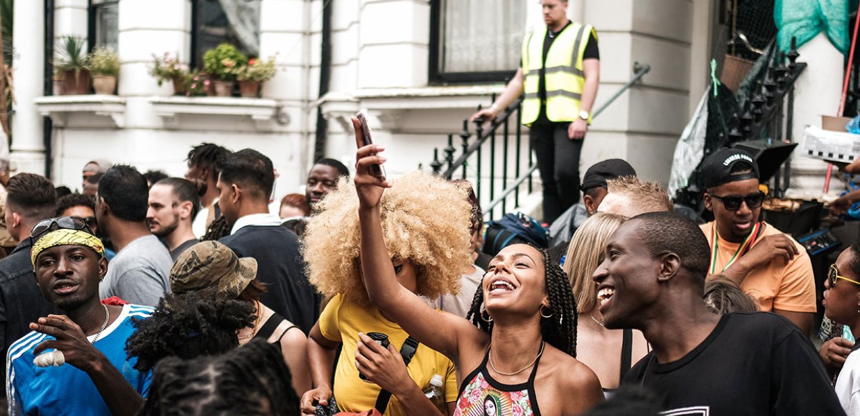 Photo of people celebrating