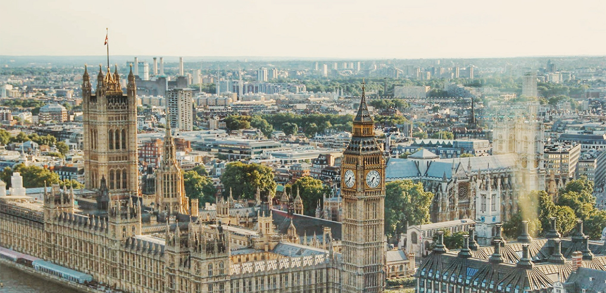 Photo of a London city view