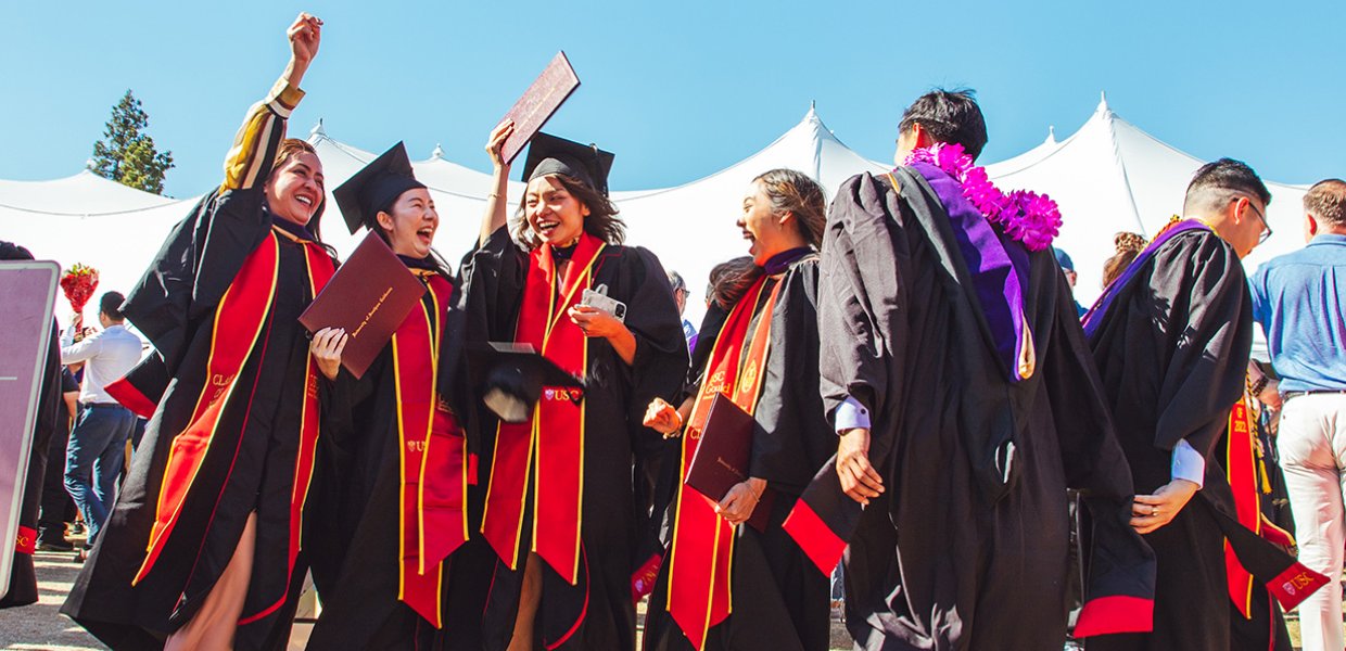 Students graduating