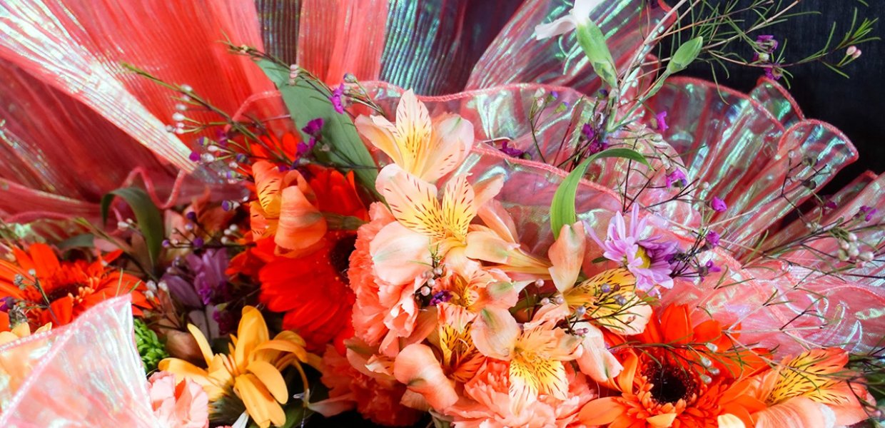 A bouquet of flowers