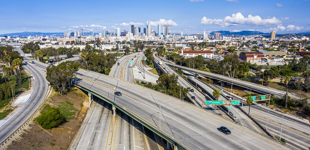 Photo of Los Angeles highways