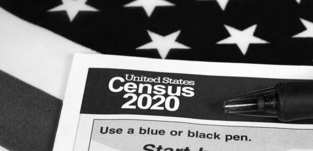 Photo of the U.S. census packet