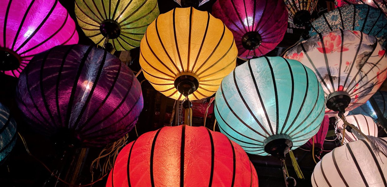 Lunar New Year lanterns