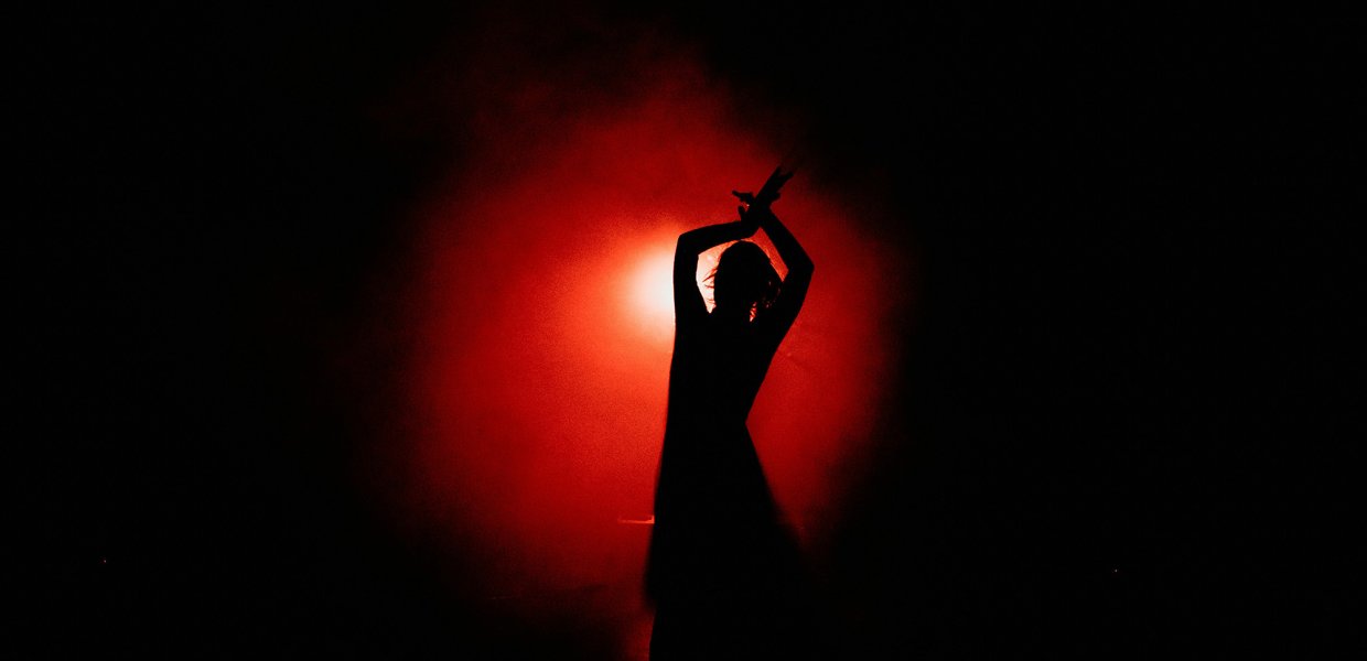 Dancer silhouette