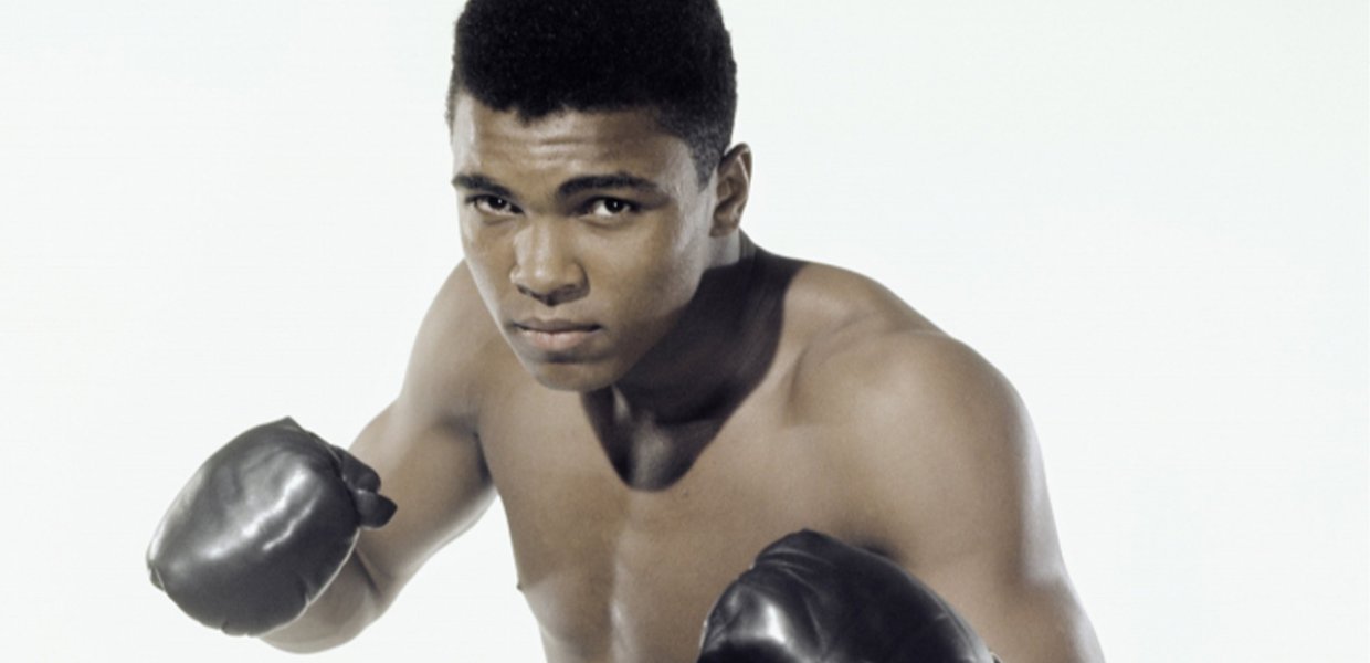 Muhammad Ali. 