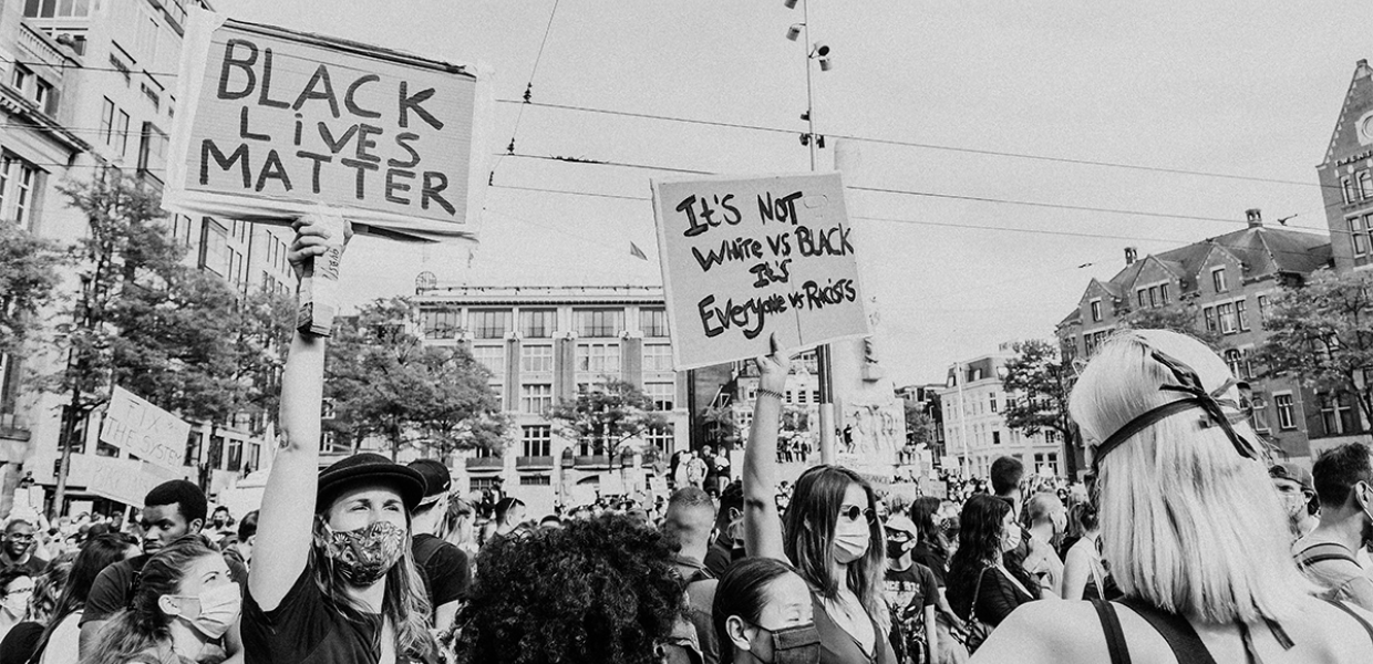 Photo of a Black Lives Matter protest