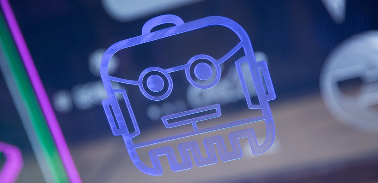 A robot icon.