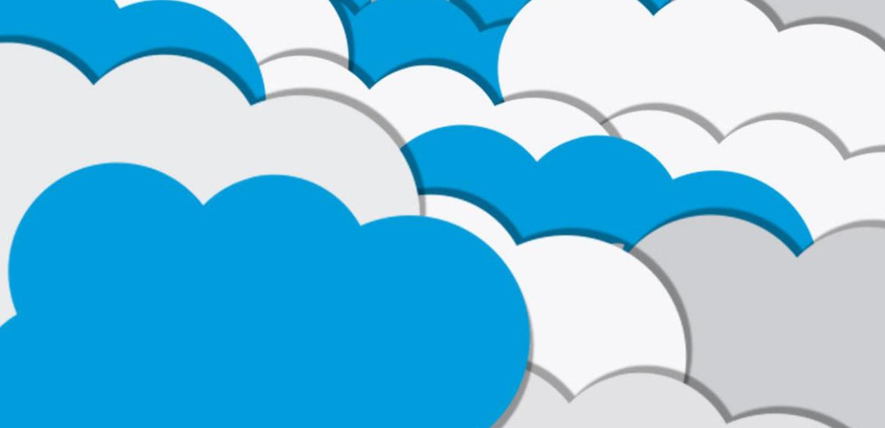 Illustration of different clouds for Salesforce