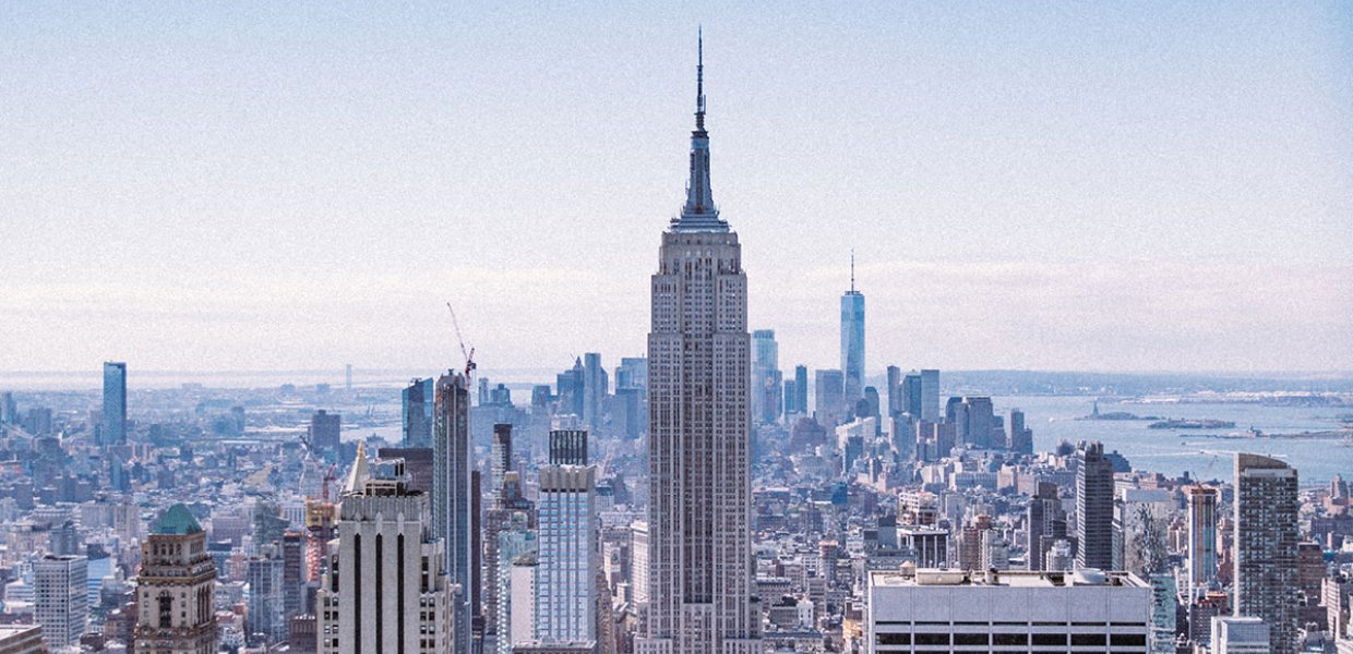 Photo of a New York City skyline