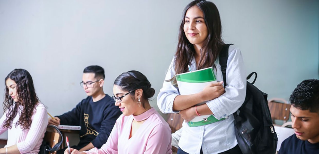 Photo of students in a classroom