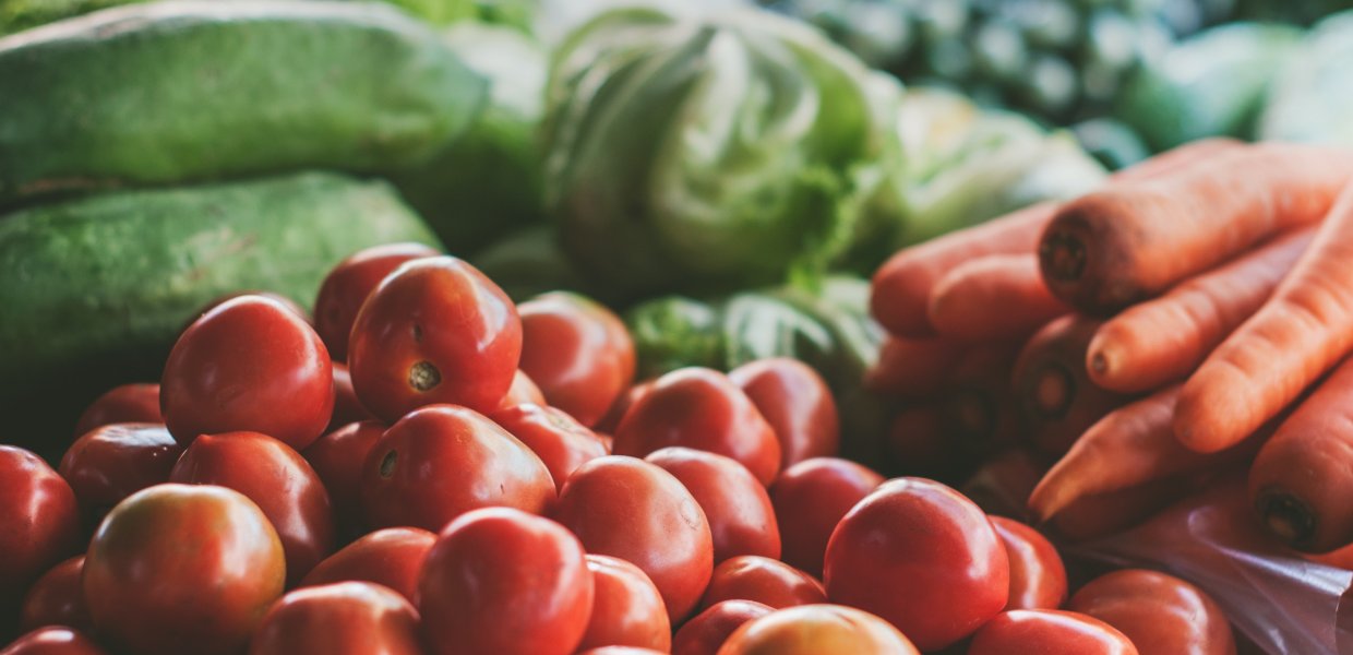 Photo of vegetables on a table