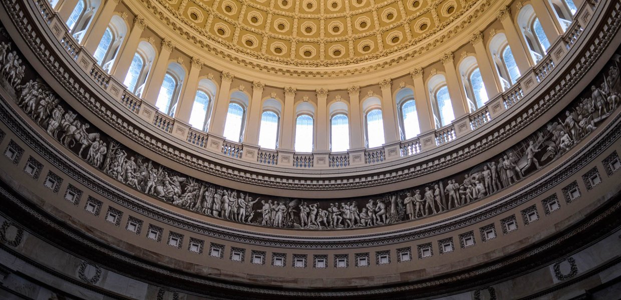 Photo of the Capitol rotunda
