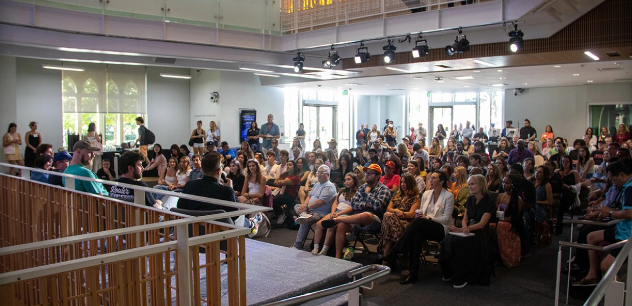 Audience at a previous event in the ANN Forum