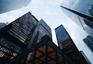 Photo of skyscrapers