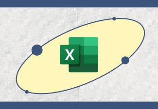 The Excel logo against an oval background.