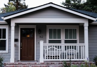 Photo of a house with a porch