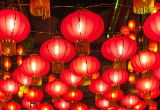 Photo of Chinese lanterns