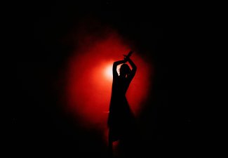 Dancer silhouette