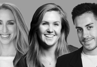 From left to right: Chelsea Sells, Natalie Morin, and Drew Schwendiman