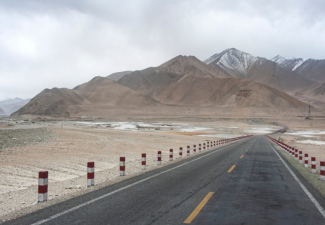 Photo of a desolate road