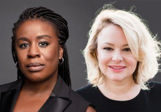 Uzo Aduba and Publicist Rachel Karten