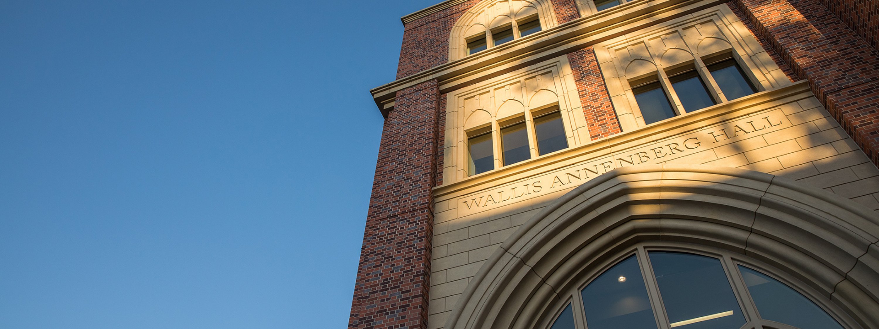 Photo of the new Annenberg building