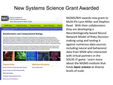 NIGMS Awards grant to USC faculty nigms awards grant