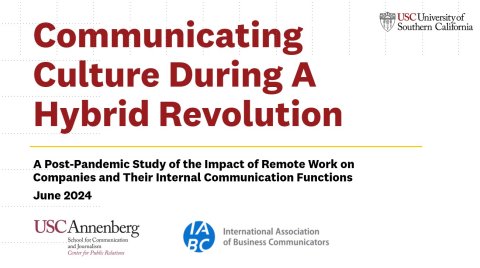 Communicating Culture During a Hybrid Revolution