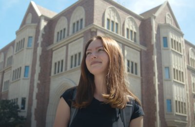 Photo of a student smiling