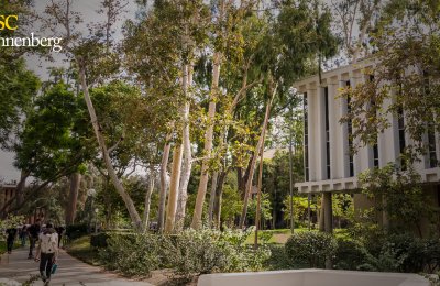 Photo of old USC Annenberg building