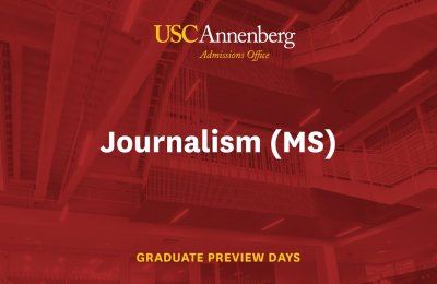 Cardinal thumbnail with "Journalism (MS)" written in white