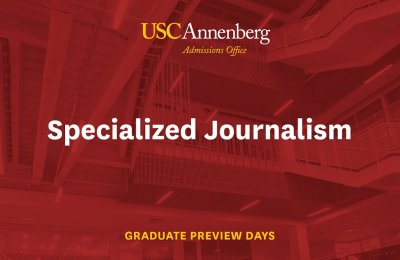 Cardinal thumbnail with "Specialized Journalism" written in white