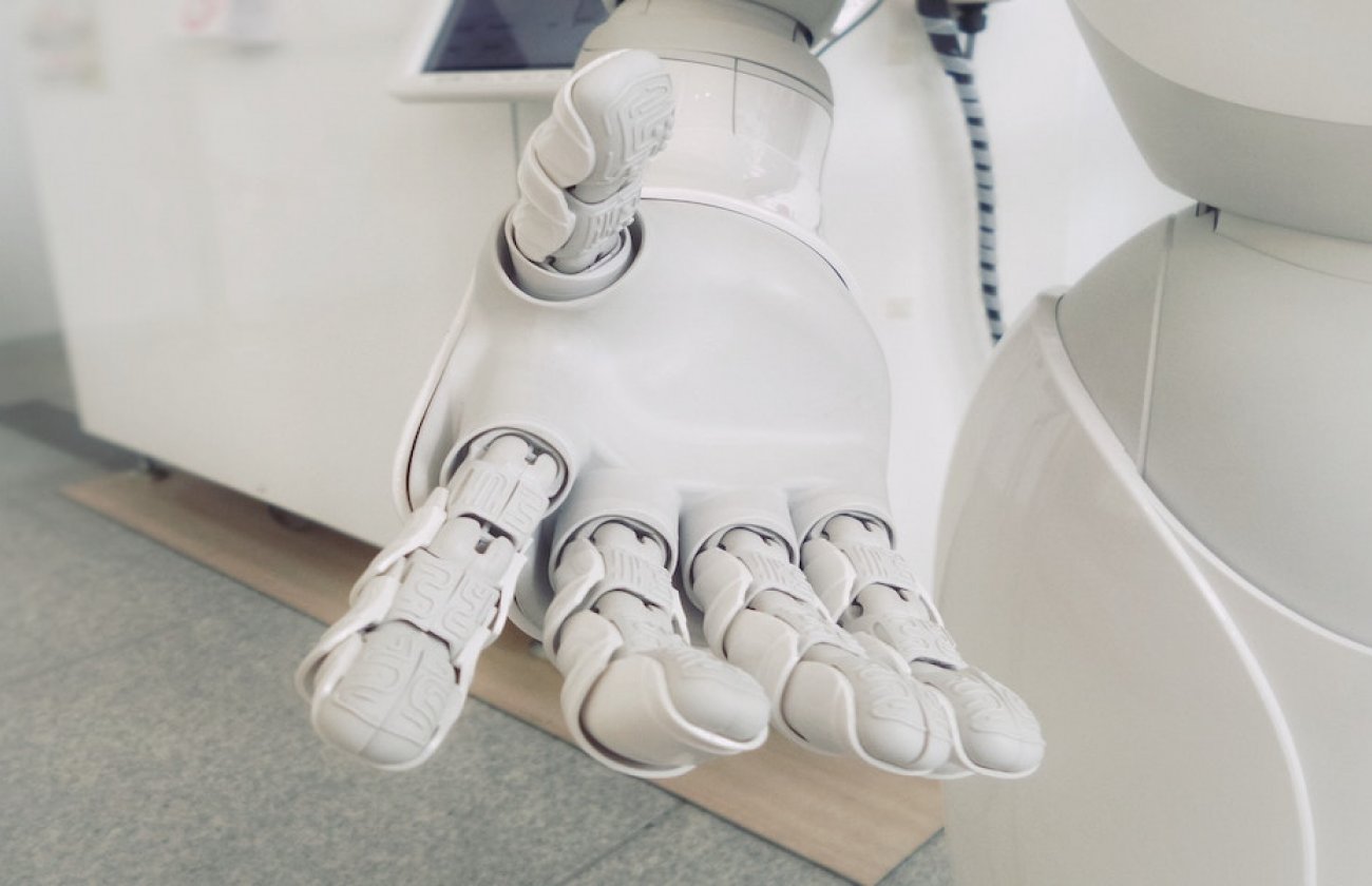 Photo of a robotic hand