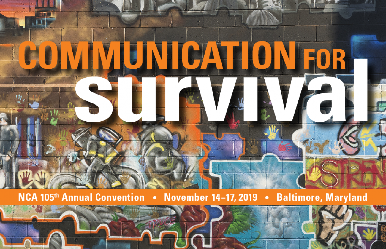 The "Communication for survival" cover