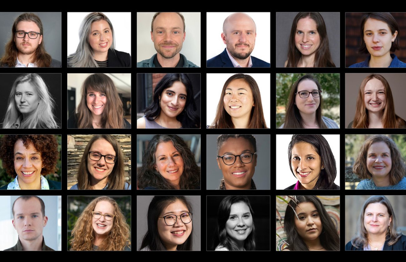 Photo compilation of the 2022 National Fellowship winners for the Center for Health Journalism