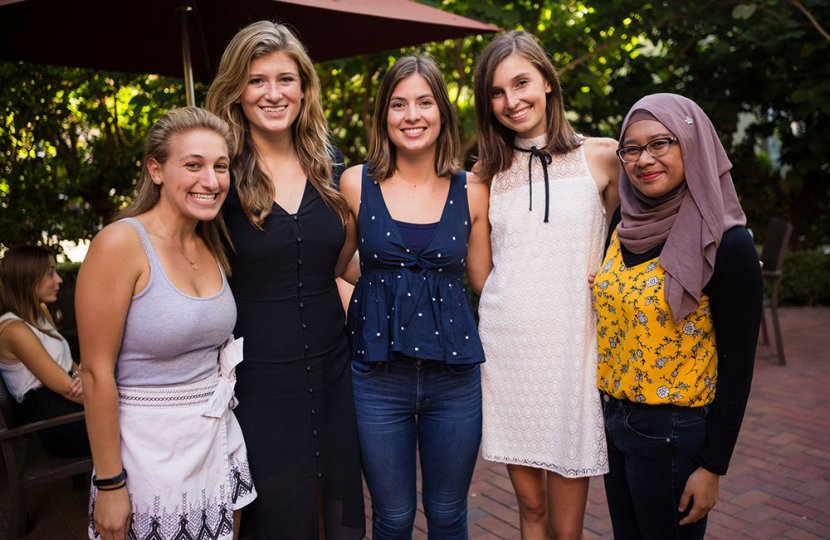 Photo of the Women's Leadership Society Executive Team 