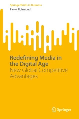 Book cover, 'Redefining Media in the Digital Age'